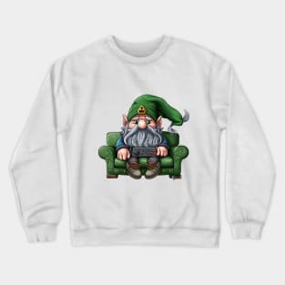 Irish Gamer Gnome Crewneck Sweatshirt